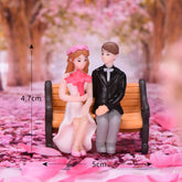 Dress Stool Couple Ornament